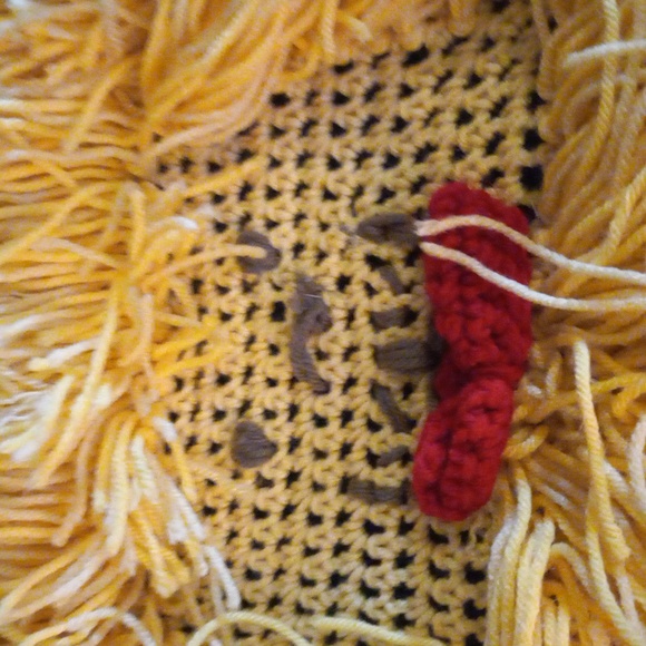 Crochet 3D lion baby blanket - Picture 9 of 9